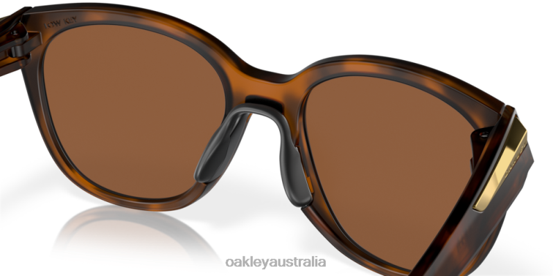 Low Key Prizm Tungsten Polarized Lenses, Matte Brown Tortoise Frame Oakley2ZJX942