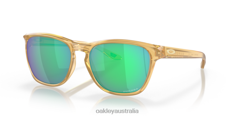 Manorburn Discover Collection Prizm Jade Lenses, Transparent Light Curry Frame Oakley2ZJX1097