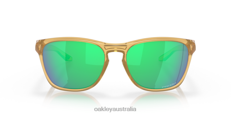 Manorburn Discover Collection Prizm Jade Lenses, Transparent Light Curry Frame Oakley2ZJX1097