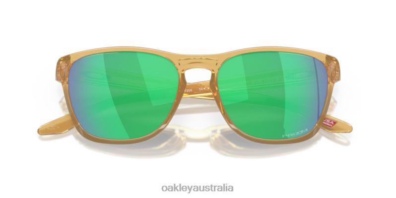 Manorburn Discover Collection Prizm Jade Lenses, Transparent Light Curry Frame Oakley2ZJX1097