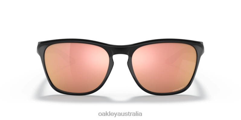 Manorburn Prizm Rose Gold Lenses, Polished Black Frame Oakley2ZJX1092