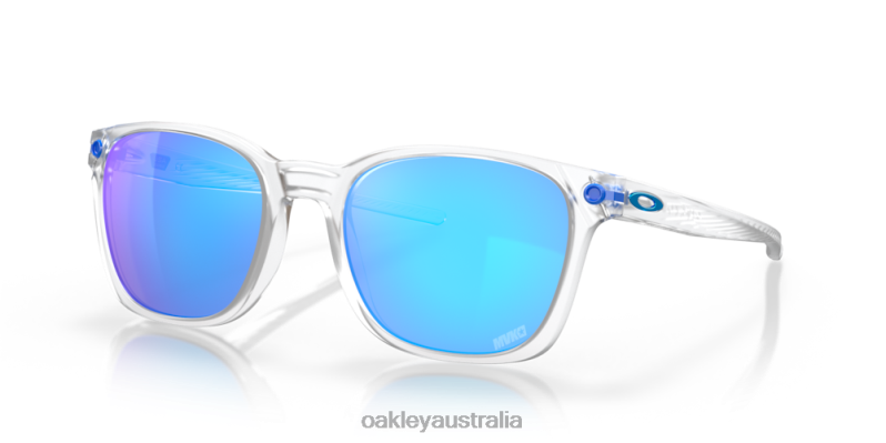 Ojector Maverick Vinales Collection Prizm Sapphire Lenses, Matte Clear Frame Oakley2ZJX581