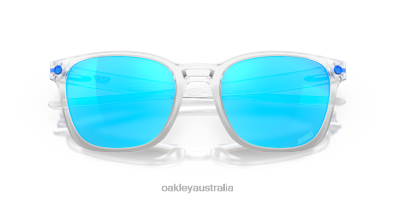 Ojector Maverick Vinales Collection Prizm Sapphire Lenses, Matte Clear Frame Oakley2ZJX581