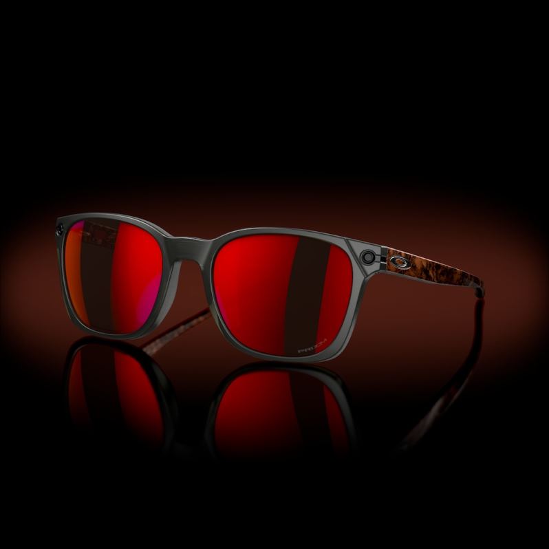 Ojector Verve Collection Prizm Ruby Lenses, Matte Grey Smoke Frame Oakley2ZJX582