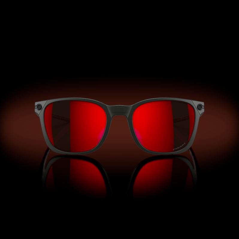 Ojector Verve Collection Prizm Ruby Lenses, Matte Grey Smoke Frame Oakley2ZJX582