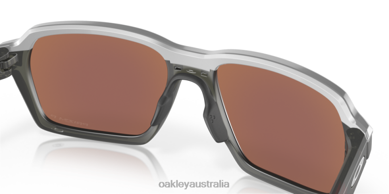 Parlay Prizm Deep Water Polarized Lenses, Matte Grey Smoke Frame Oakley2ZJX521
