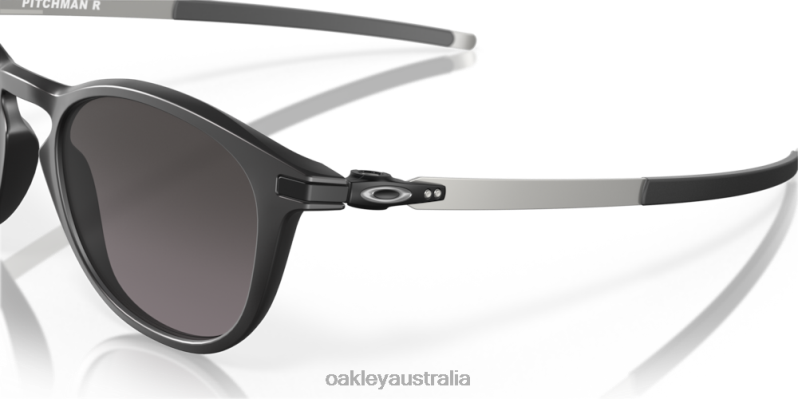 Pitchman R Prizm Grey Gradient Lenses, Satin Black Frame Oakley2ZJX412