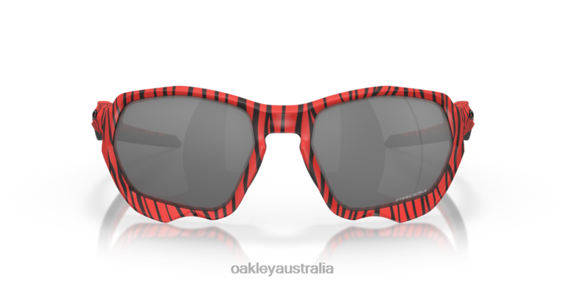 Plazma (Low Bridge Fit) Red Tiger Prizm Black Lenses, Red Tiger Frame Oakley2ZJX593