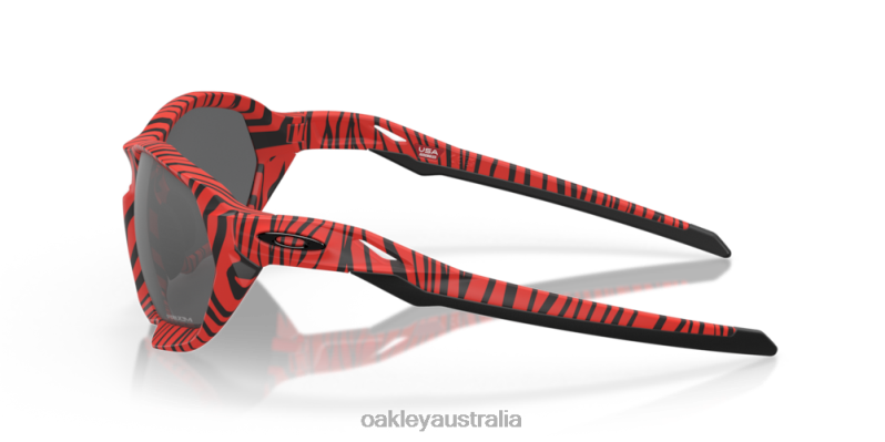 Plazma Red Tiger Prizm Black Lenses, Red Tiger Frame Oakley2ZJX271