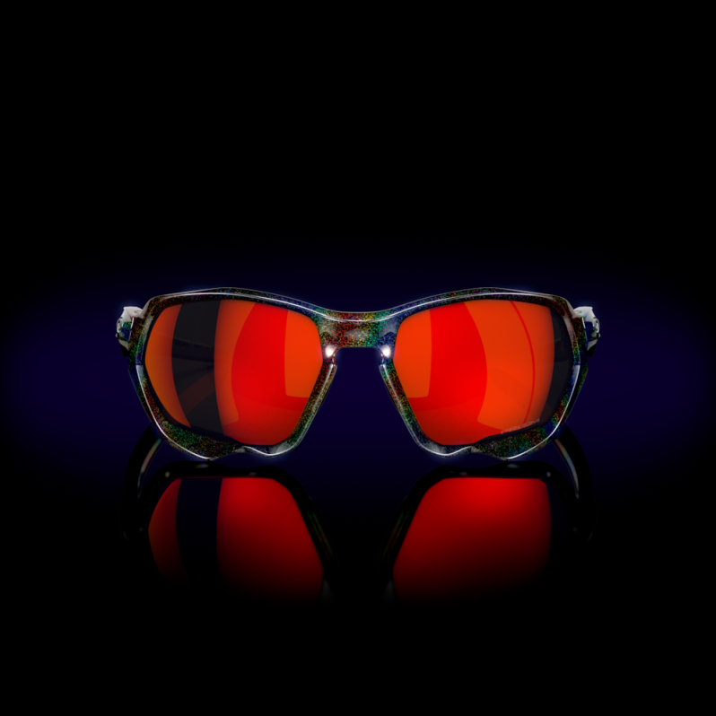 Plazma Verve Collection Prizm Ruby Lenses, Dark Galaxy Frame Oakley2ZJX596