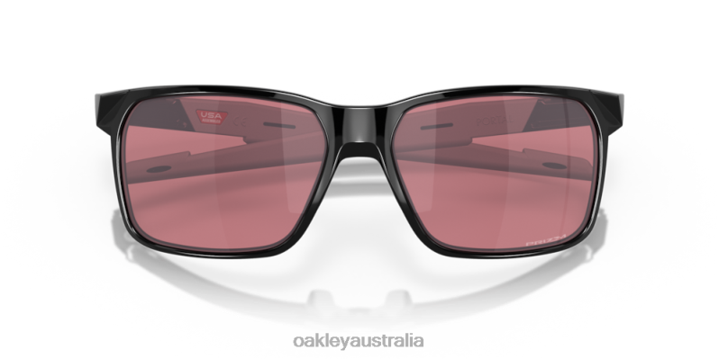 Portal X Prizm Dark Golf Lenses, Polished Black Frame Oakley2ZJX336