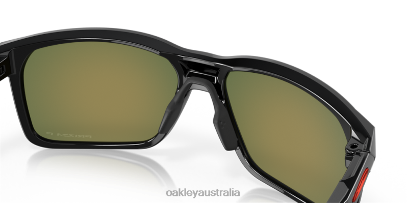 Portal X Prizm Ruby Polarized Lenses, Polished Black Frame Oakley2ZJX341