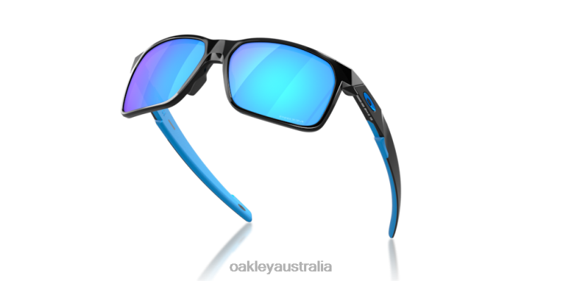 Portal X Prizm Sapphire Lenses, Polished Black Frame Oakley2ZJX340