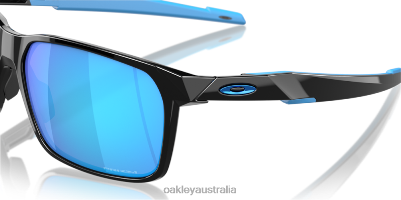 Portal X Prizm Sapphire Lenses, Polished Black Frame Oakley2ZJX340
