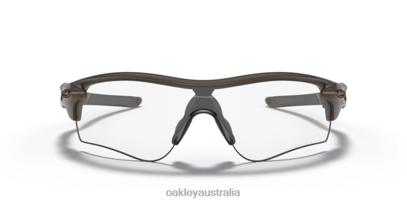 RadarLock Path (Low Bridge Fit) Clear To Black Iridium Photochromic Lenses, Olive Frame Oakley2ZJX711