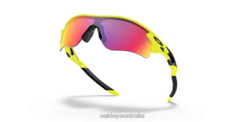 RadarLock Path (Low Bridge Fit) Neon Yellow Collection Prizm Road Lenses, Tennis Ball Yellow Frame Oakley2ZJX724