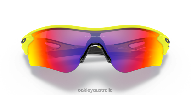 RadarLock Path (Low Bridge Fit) Neon Yellow Collection Prizm Road Lenses, Tennis Ball Yellow Frame Oakley2ZJX724