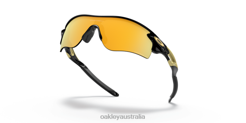 RadarLock Path (Low Bridge Fit) Prizm 24K Polarized Lenses, Polished Black Frame Oakley2ZJX718