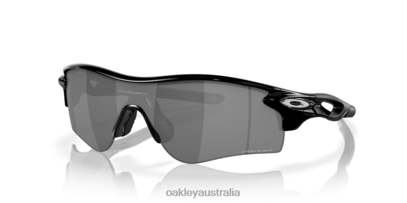RadarLock Path (Low Bridge Fit) Prizm Black Lenses, Polished Black Frame Oakley2ZJX705