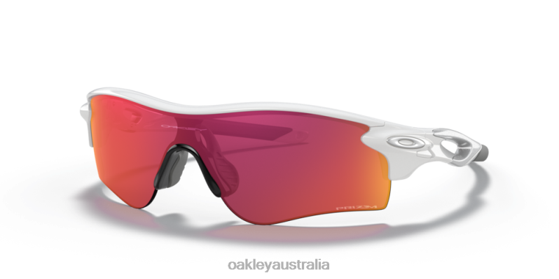 RadarLock Path (Low Bridge Fit) Prizm Field Lenses, Polished White Frame Oakley2ZJX701