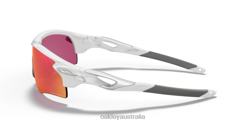 RadarLock Path (Low Bridge Fit) Prizm Field Lenses, Polished White Frame Oakley2ZJX701