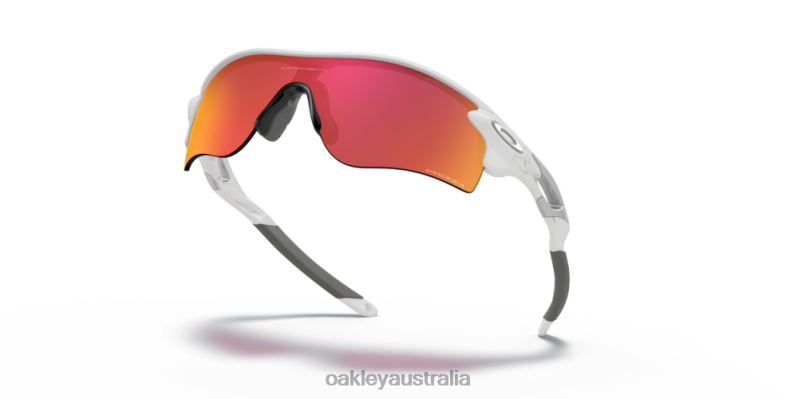 RadarLock Path (Low Bridge Fit) Prizm Field Lenses, Polished White Frame Oakley2ZJX701