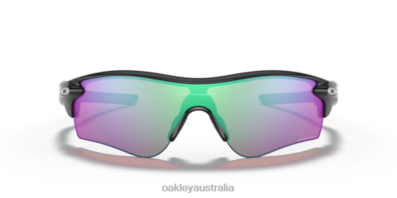 RadarLock Path (Low Bridge Fit) Prizm Golf Lenses, Polished Black Frame Oakley2ZJX700