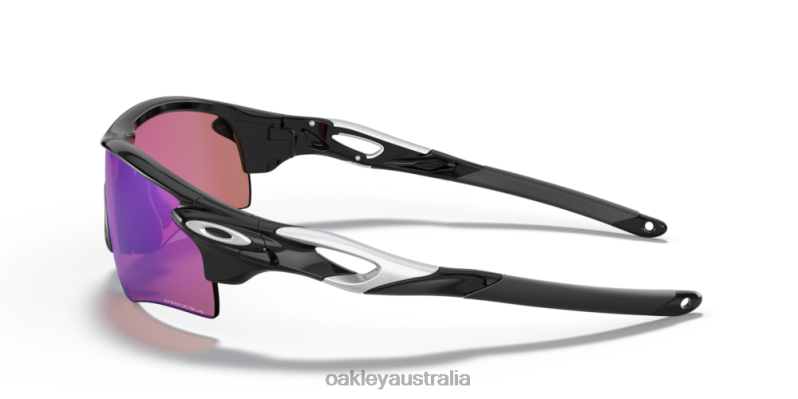 RadarLock Path (Low Bridge Fit) Prizm Golf Lenses, Polished Black Frame Oakley2ZJX700