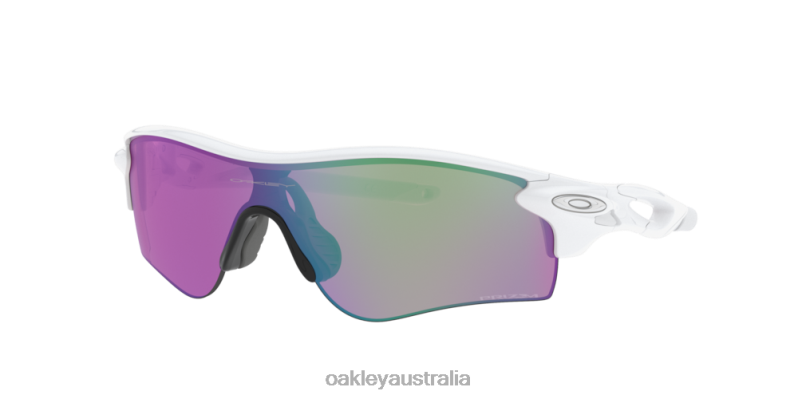 RadarLock Path (Low Bridge Fit) Prizm Golf Lenses, White Out Frame Oakley2ZJX715