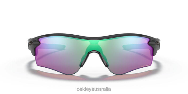 RadarLock Path (Low Bridge Fit) Prizm Road Jade Lenses, Matte Black Frame Oakley2ZJX714