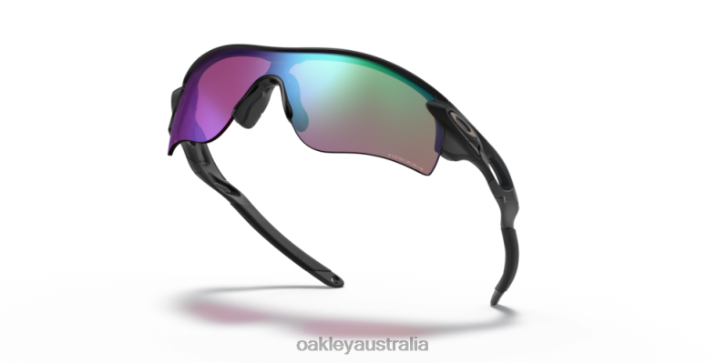 RadarLock Path (Low Bridge Fit) Prizm Road Jade Lenses, Matte Black Frame Oakley2ZJX714