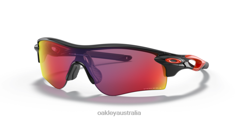 RadarLock Path (Low Bridge Fit) Prizm Road Lenses, Polished Black Frame Oakley2ZJX704