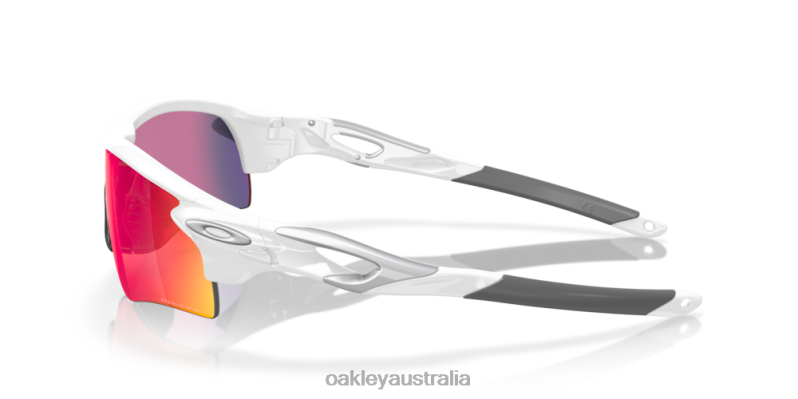 RadarLock Path (Low Bridge Fit) Prizm Road Lenses, Polished White Frame Oakley2ZJX702