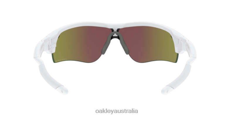 RadarLock Path (Low Bridge Fit) Prizm Sapphire Lenses, White Out Frame Oakley2ZJX716