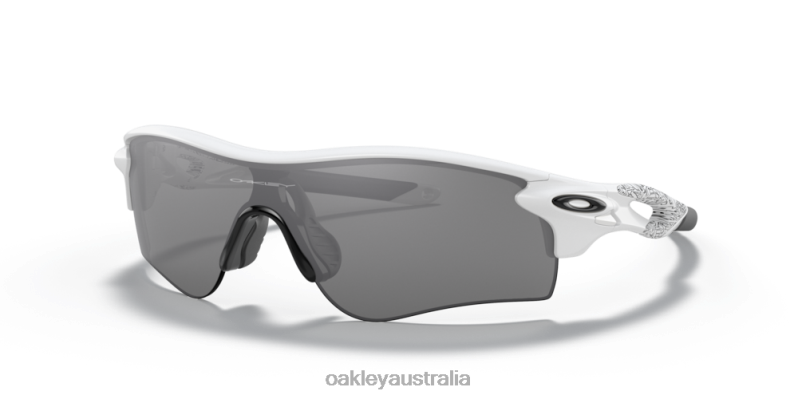 RadarLock Path (Low Bridge Fit) Slate Iridium Lenses, Matte White Frame Oakley2ZJX698