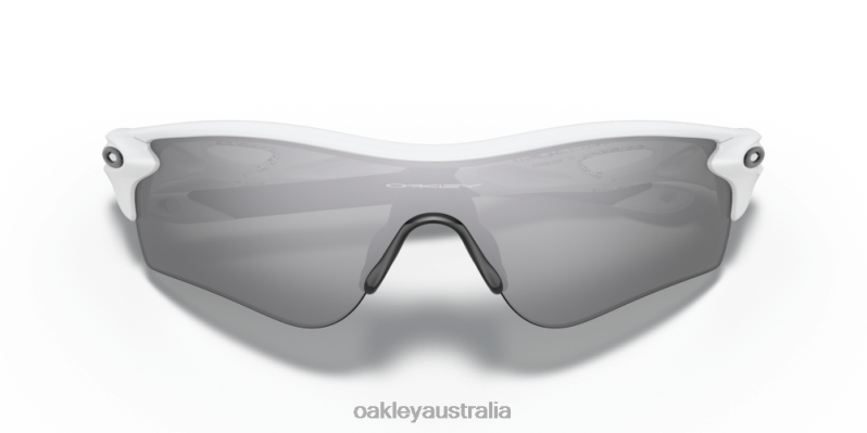 RadarLock Path (Low Bridge Fit) Slate Iridium Lenses, Matte White Frame Oakley2ZJX698