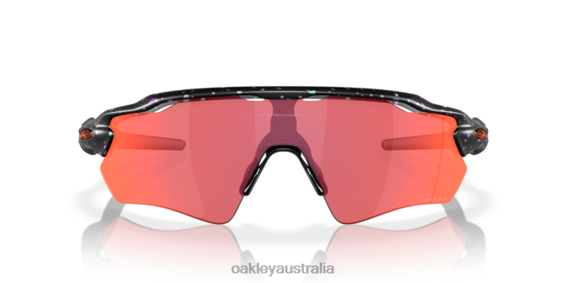 Radar EV Path Ascend Collection Prizm Trail Torch Lenses, Matte Green Purple Colorshift Splatter Frame Oakley2ZJX725