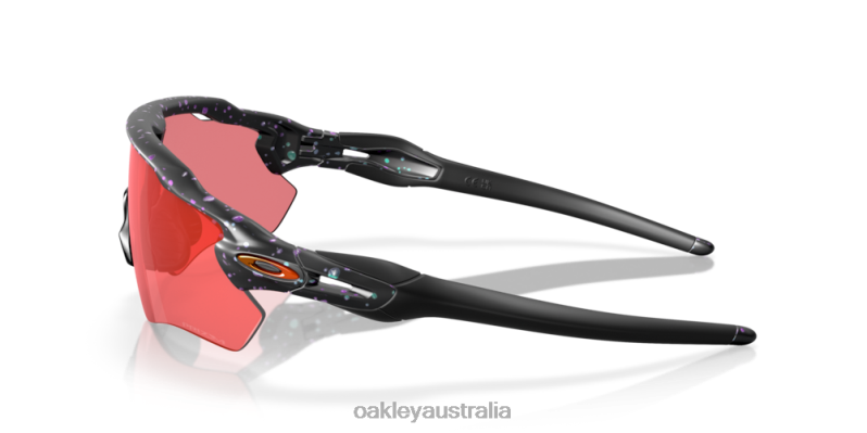 Radar EV Path Ascend Collection Prizm Trail Torch Lenses, Matte Green Purple Colorshift Splatter Frame Oakley2ZJX725