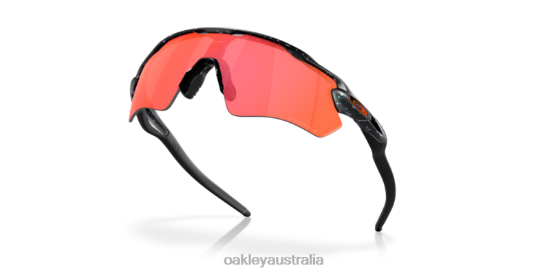 Radar EV Path Ascend Collection Prizm Trail Torch Lenses, Matte Green Purple Colorshift Splatter Frame Oakley2ZJX725
