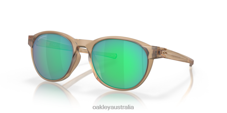 Reedmace (Low Bridge Fit) Prizm Jade Lenses, Matte Sepia Frame Oakley2ZJX660