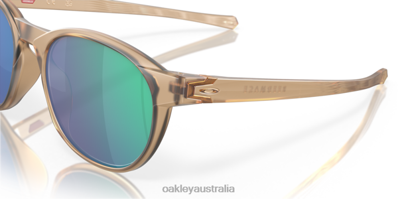 Reedmace (Low Bridge Fit) Prizm Jade Lenses, Matte Sepia Frame Oakley2ZJX660
