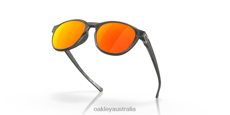 Reedmace (Low Bridge Fit) Prizm Ruby Polarized Lenses, Matte Grey Smoke Frame Oakley2ZJX659