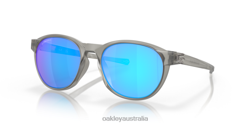 Reedmace (Low Bridge Fit) Prizm Sapphire Lenses, Matte Grey Ink Frame Oakley2ZJX658