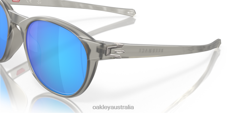 Reedmace (Low Bridge Fit) Prizm Sapphire Lenses, Matte Grey Ink Frame Oakley2ZJX658