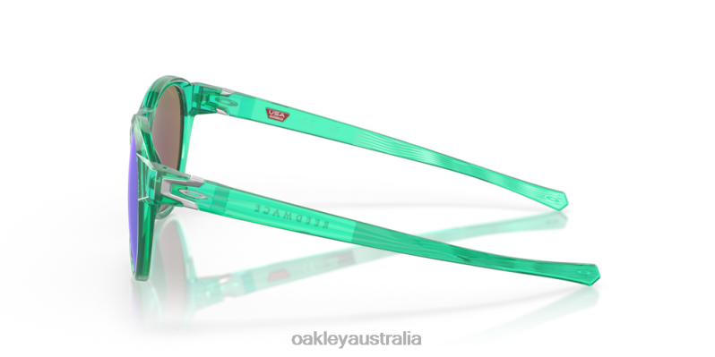 Reedmace (Low Bridge Fit) Prizm Sapphire Polarized Lenses, Transparent Celeste Frame Oakley2ZJX664