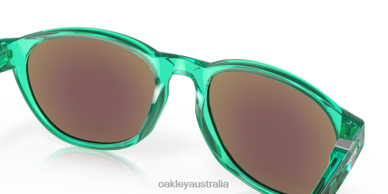 Reedmace (Low Bridge Fit) Prizm Sapphire Polarized Lenses, Transparent Celeste Frame Oakley2ZJX664