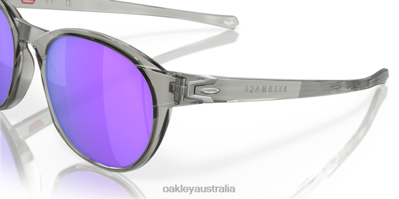 Reedmace (Low Bridge Fit) Prizm Violet Lenses, Grey Ink Frame Oakley2ZJX662