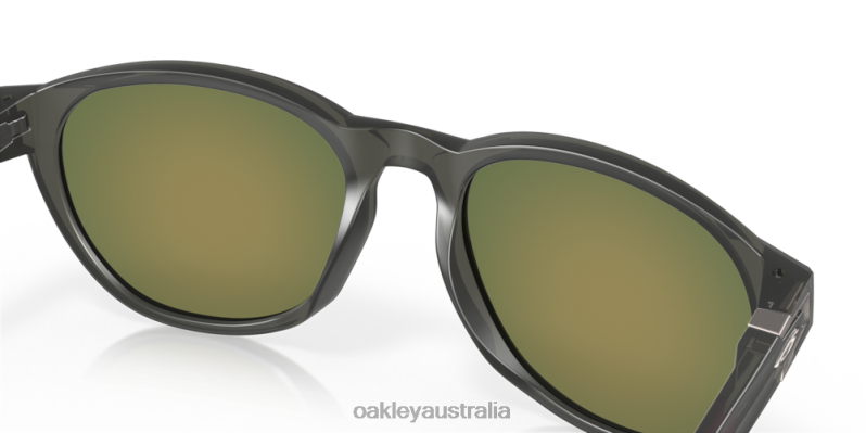 Reedmace Prizm Ruby Polarized Lenses, Matte Grey Smoke Frame Oakley2ZJX201