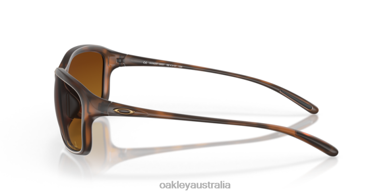 She's Unstoppable Brown Gradient Polarized Lenses, Matte Brown Tortoise Frame Oakley2ZJX355