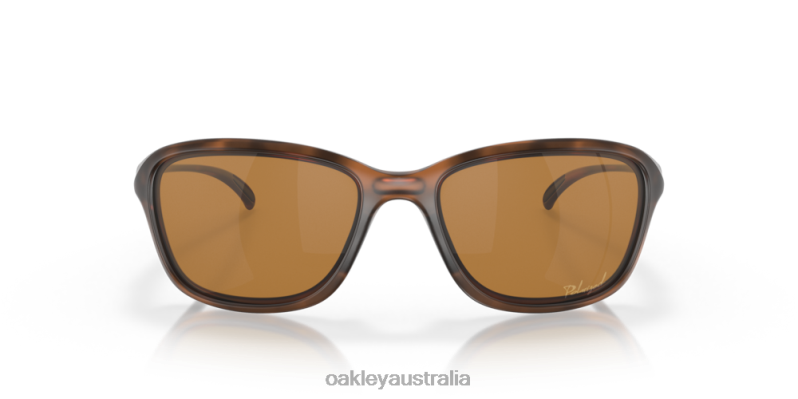 She's Unstoppable Tungsten Iridium Polarized Lenses, Matte Brown Tortoise Frame Oakley2ZJX356